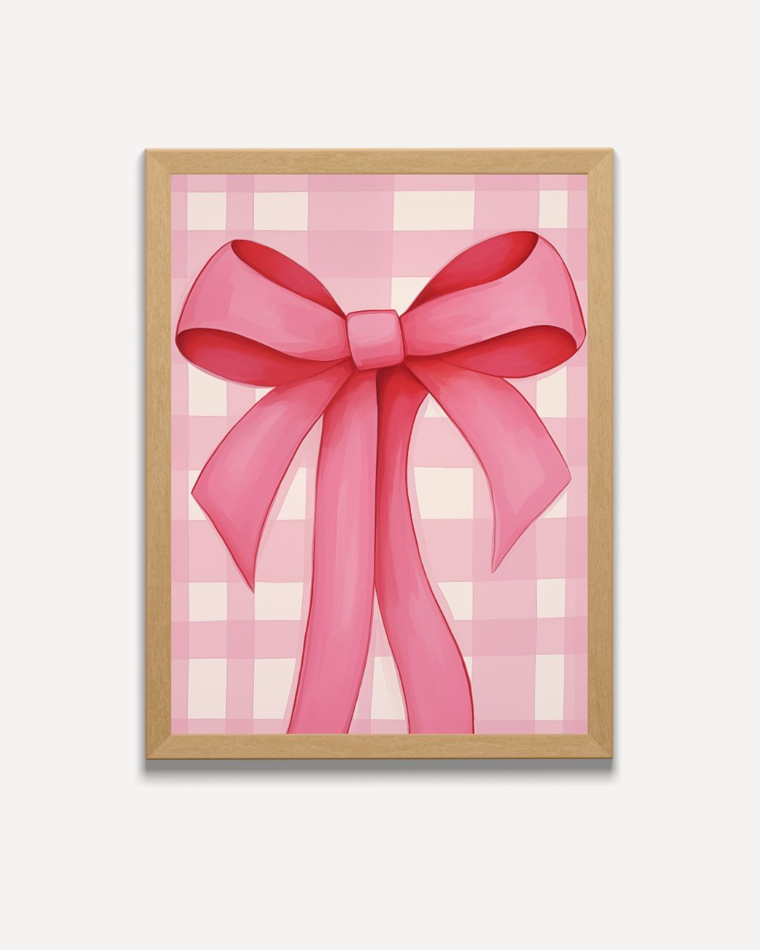 Pink Bow Poster