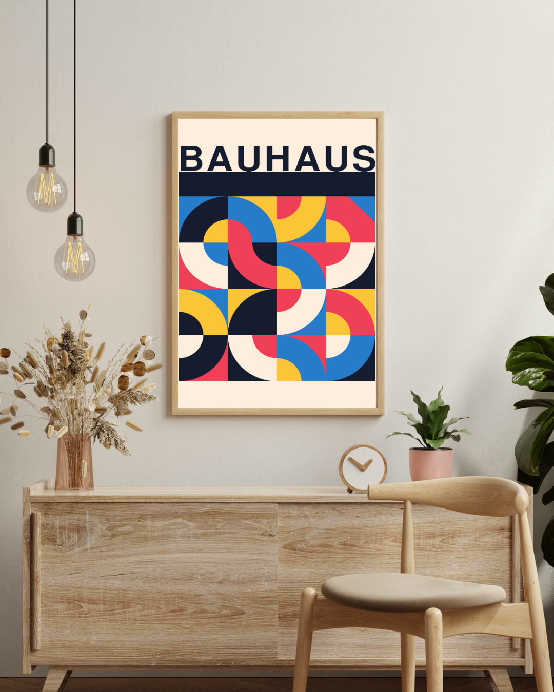 Bauhaus-Schlangenposter