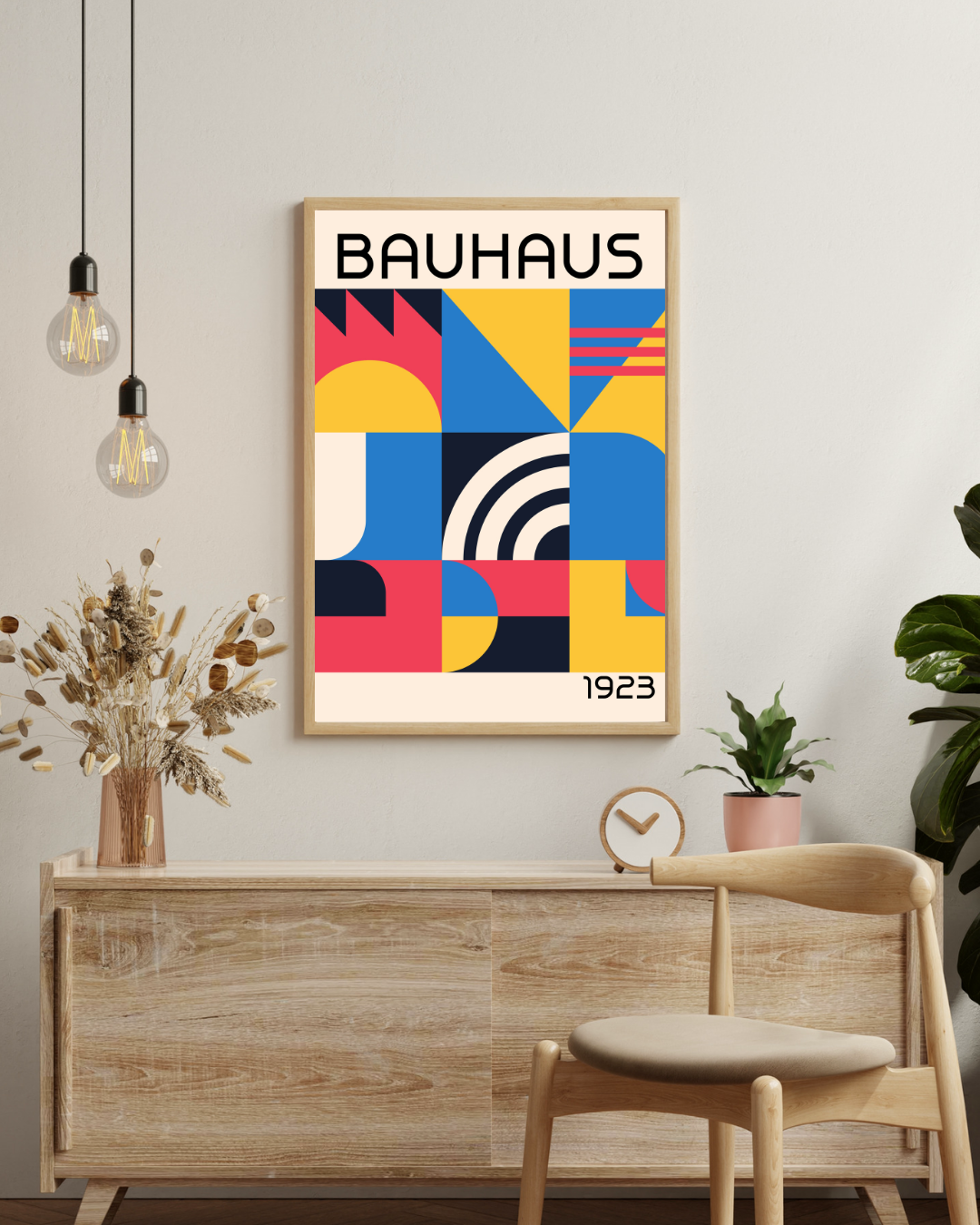 Bauhaus modern 1923 Poster