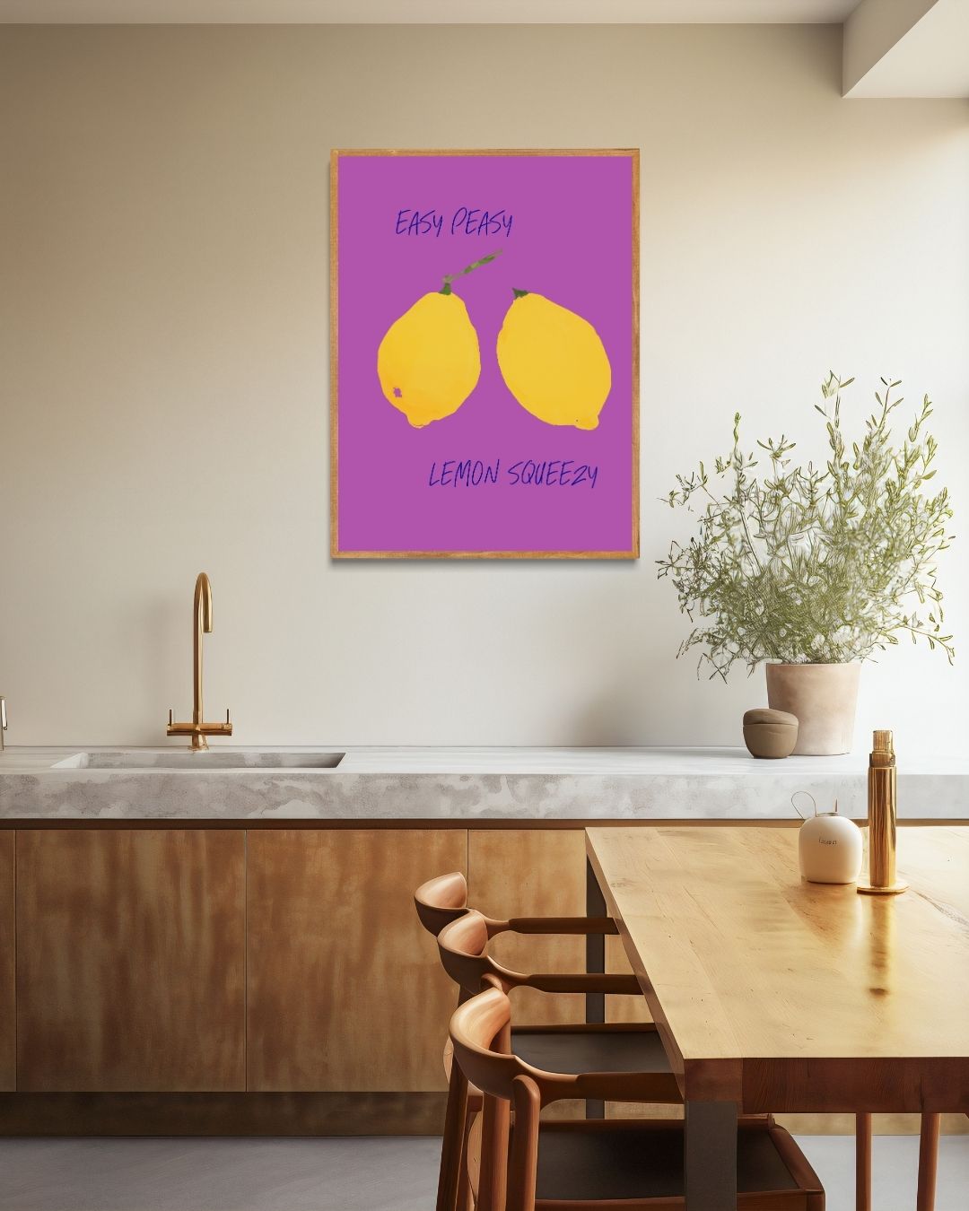 Easy peasy lemon squeezy Poster