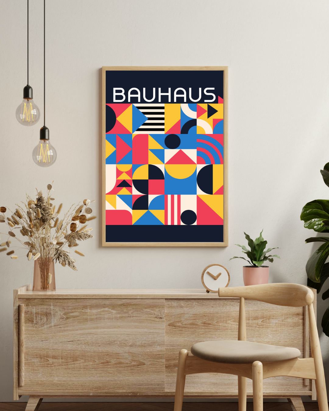 Bauhaus-Farbplakat