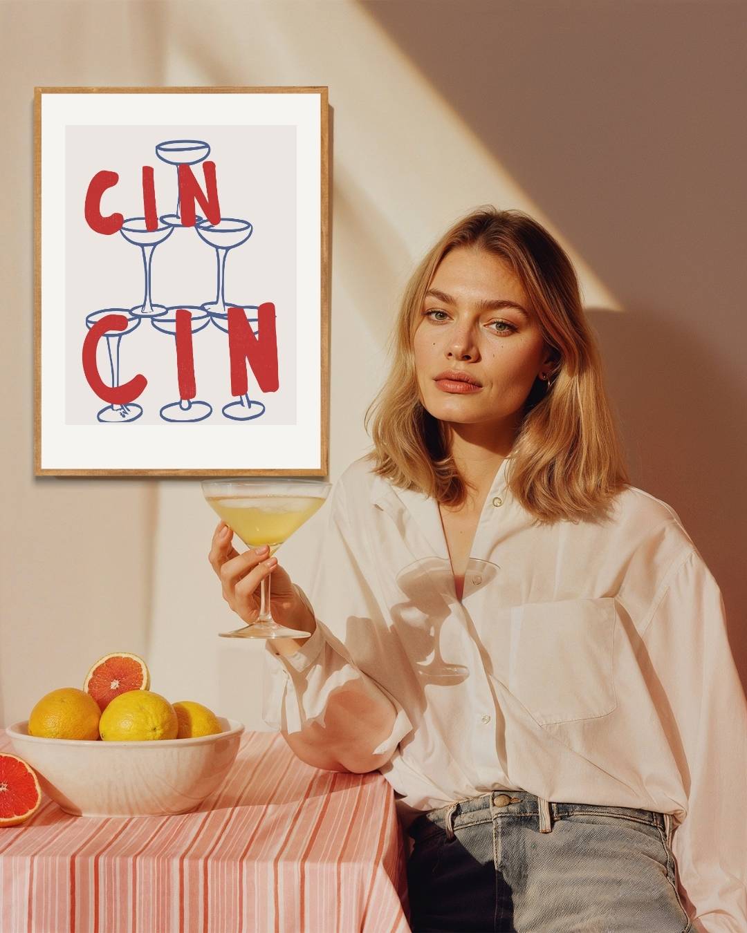 Cin Cin Celebration Poster