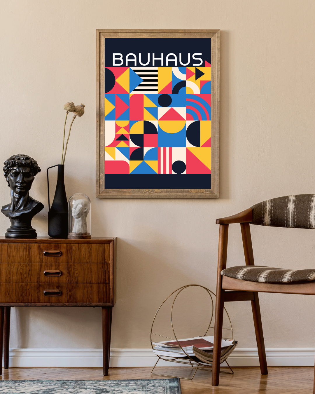 Bauhaus-Farbplakat