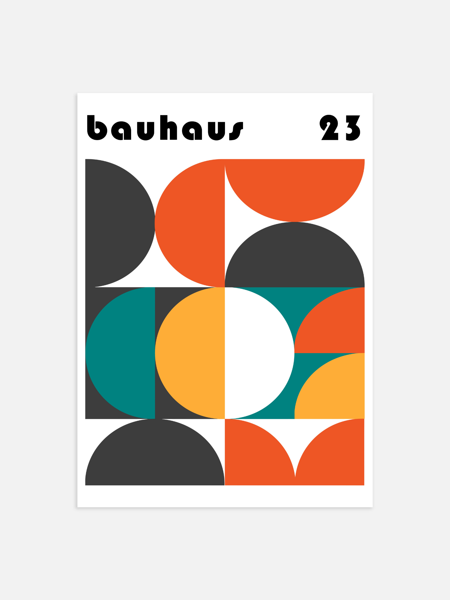 Bauhaus 23 Poster