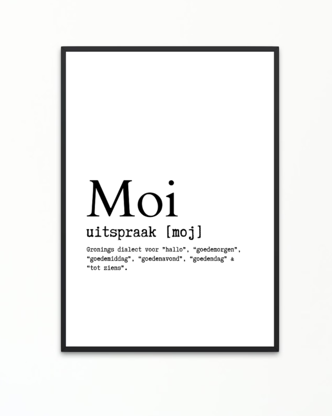 Moi Poster