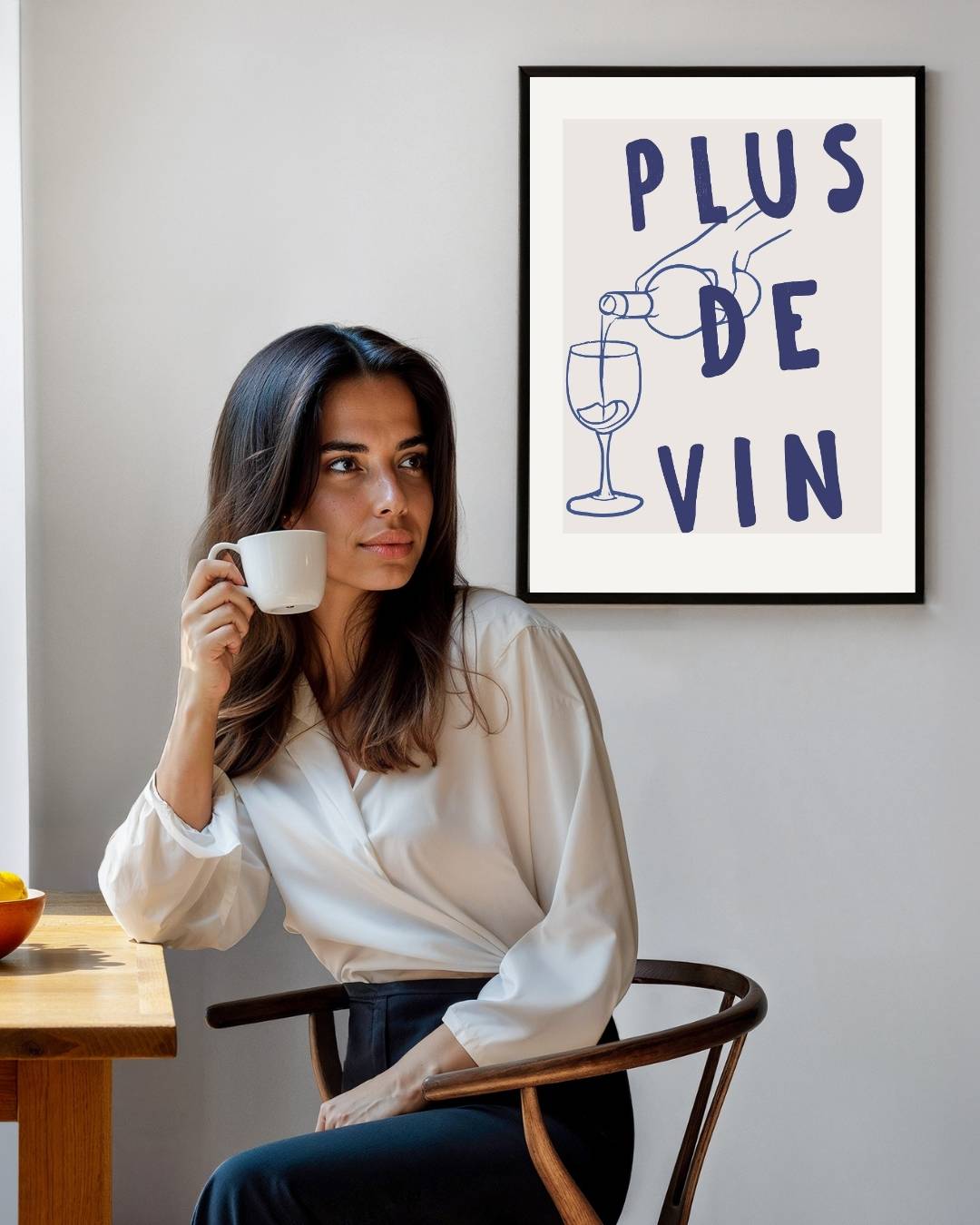 Plus de vin poster