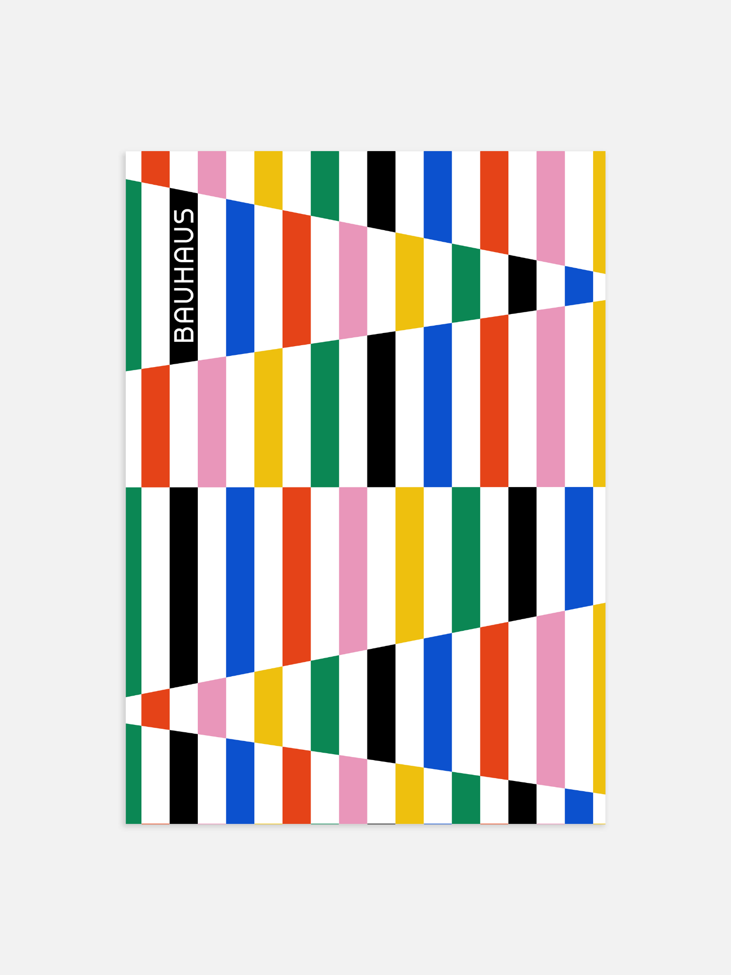 Bauhaus strepen Poster