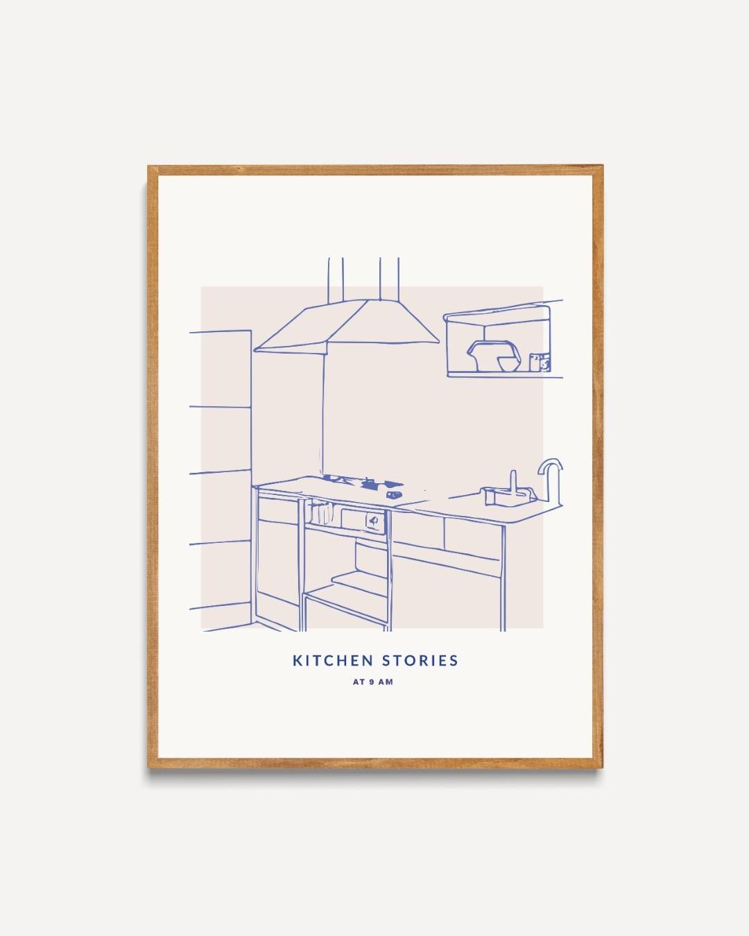 Morning kitchen Poster