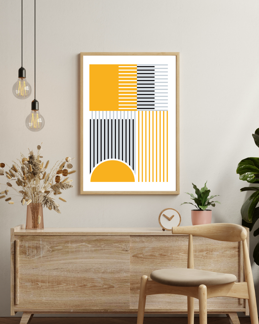 Bauhaus yellow Poster