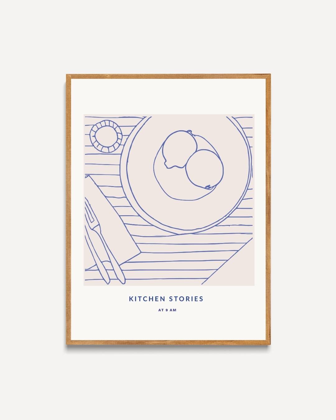 Kitchen breakfast Poster