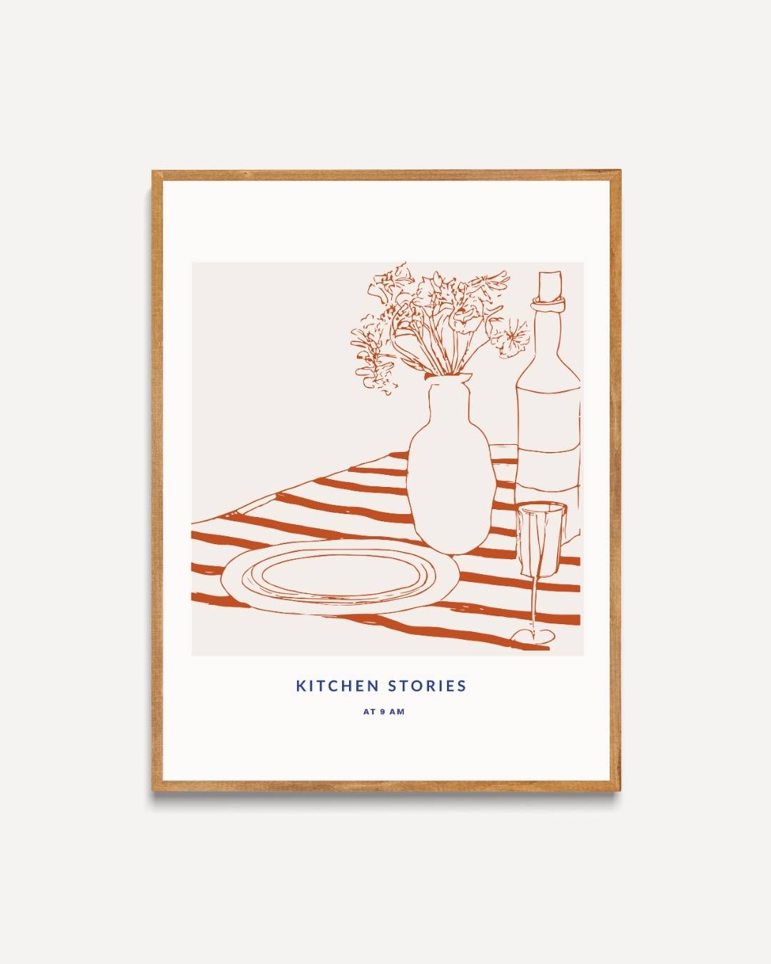 Morning in the Kitchen Poster