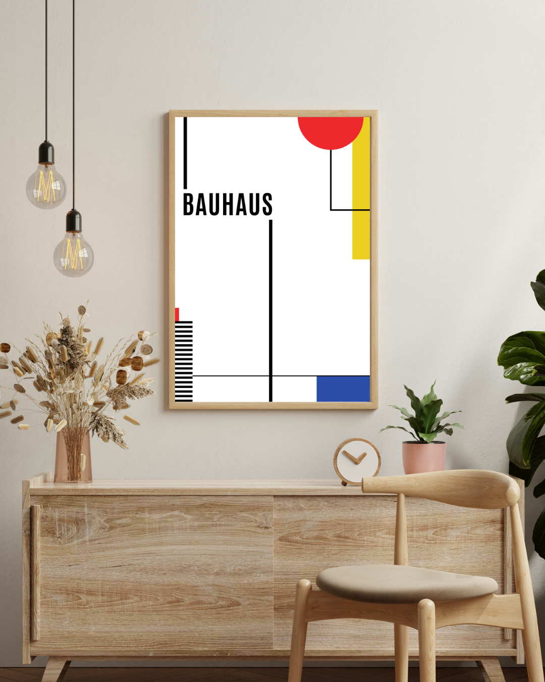 Bauhaus lijn Poster