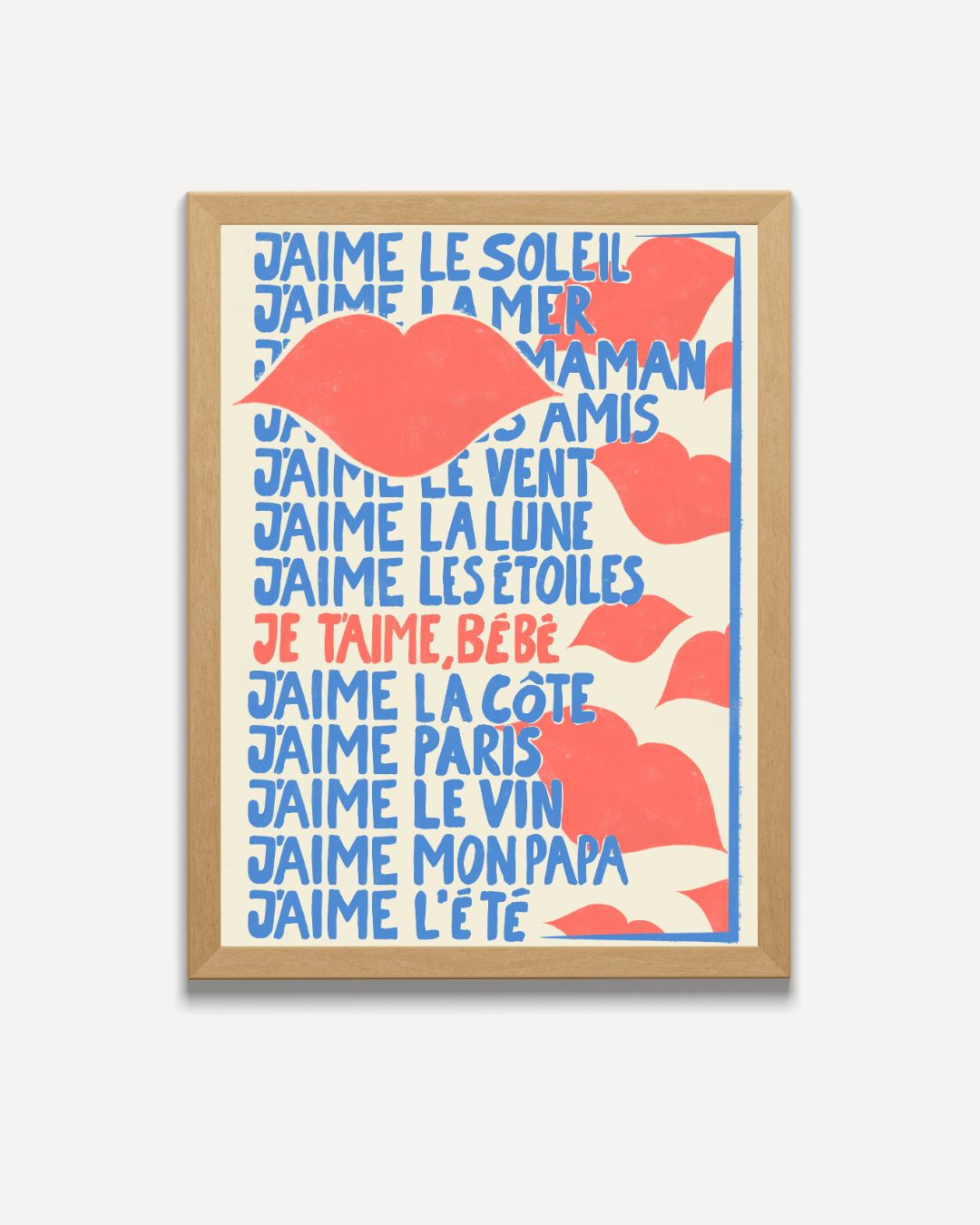 J'aime Poster