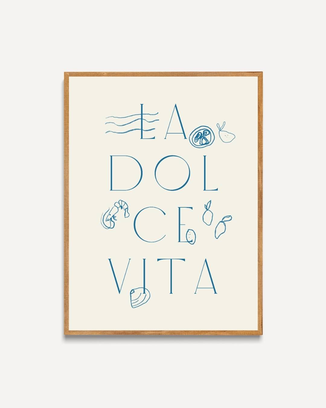 La Dolce Vita maritiem Poster