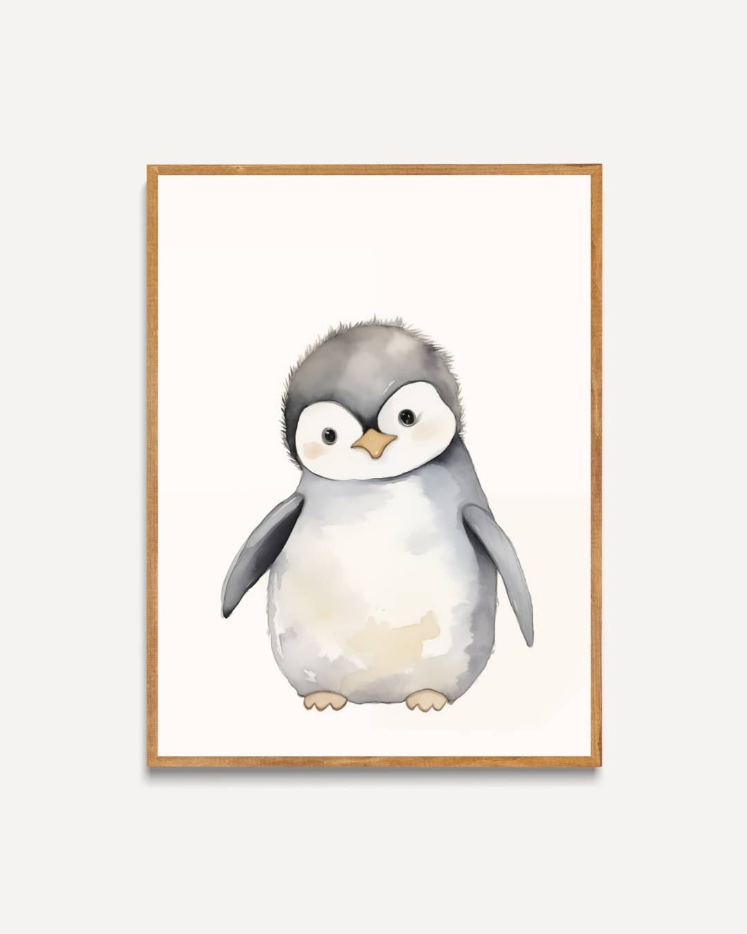 Schattige baby pinguïn illustratie Poster