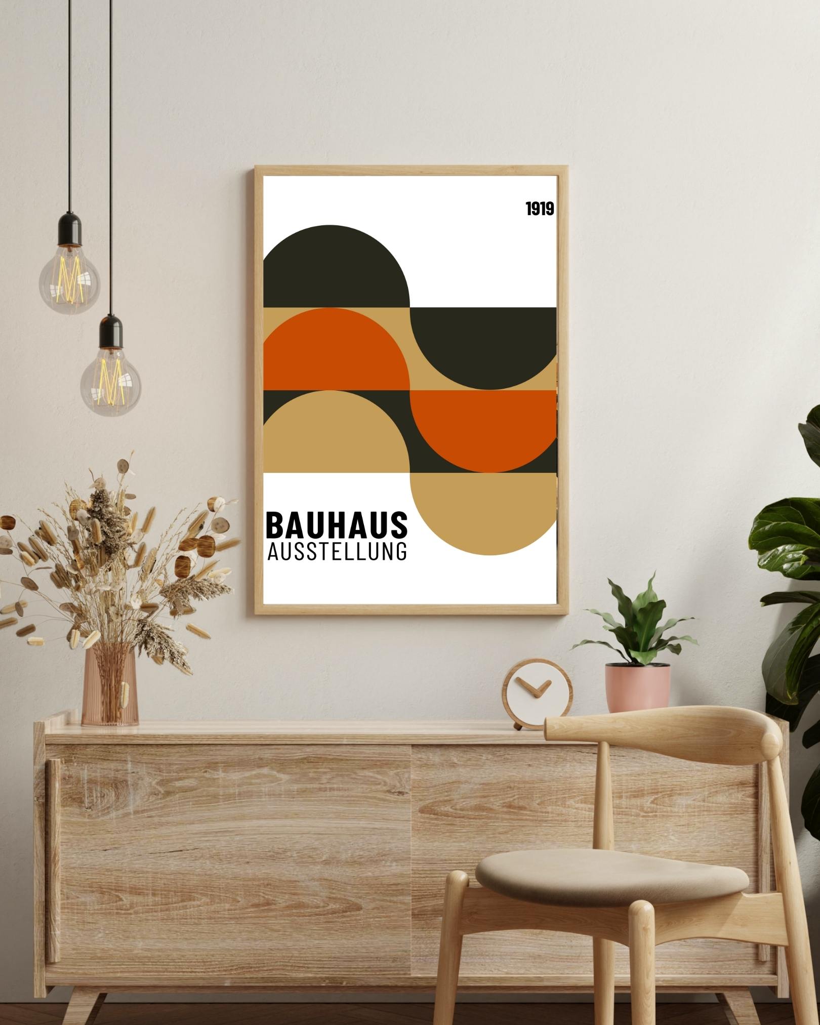 Bauhaus style Poster