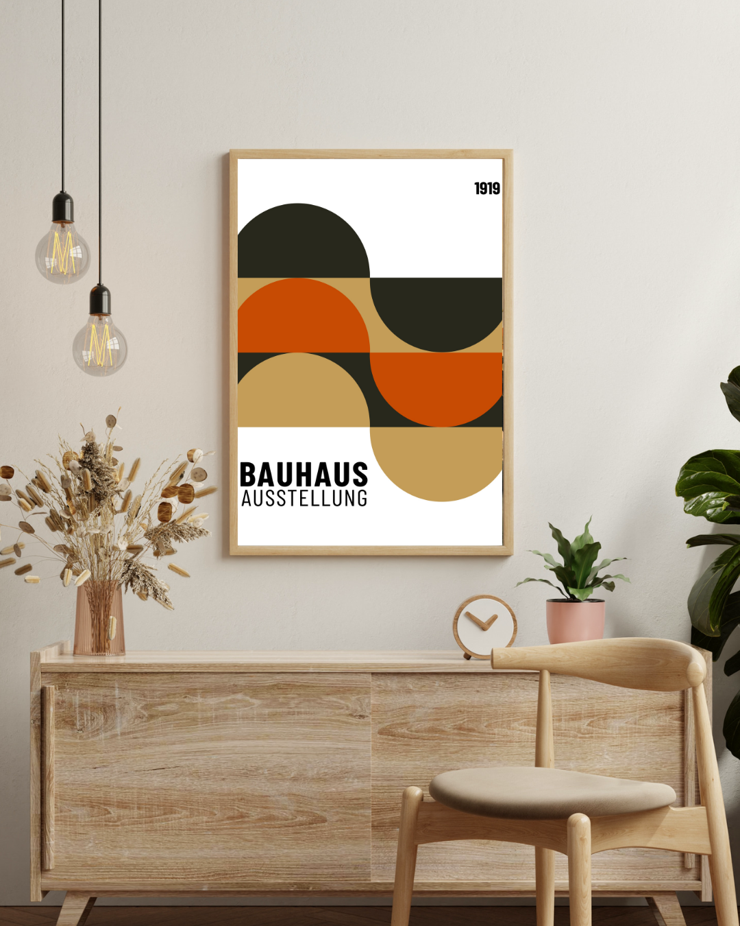 Bauhaus-Installationsplakat