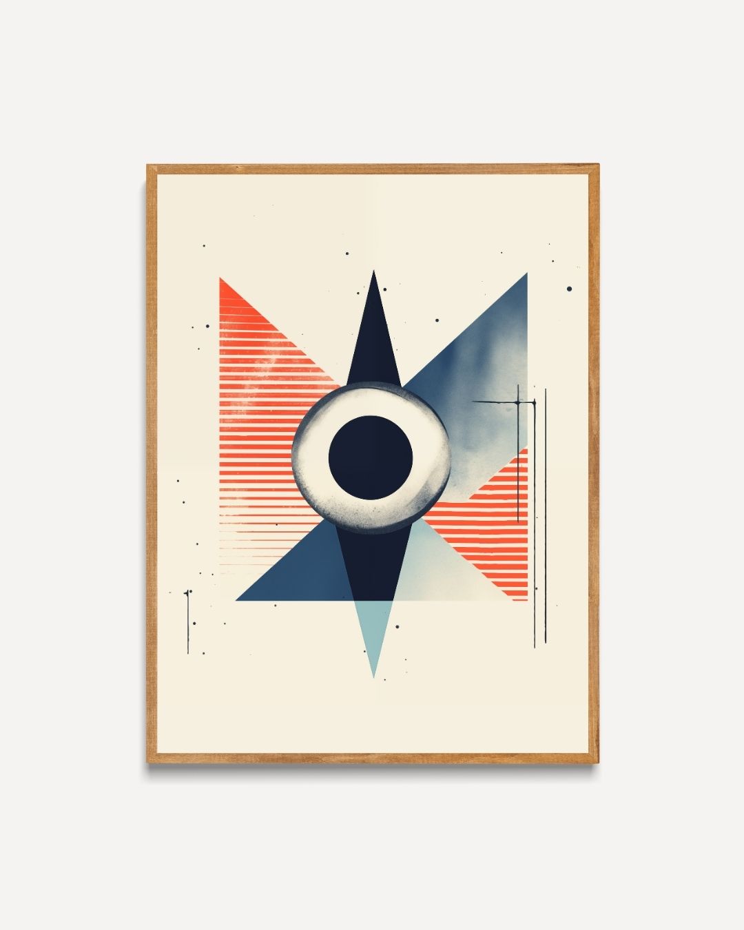 Abstract oog Poster