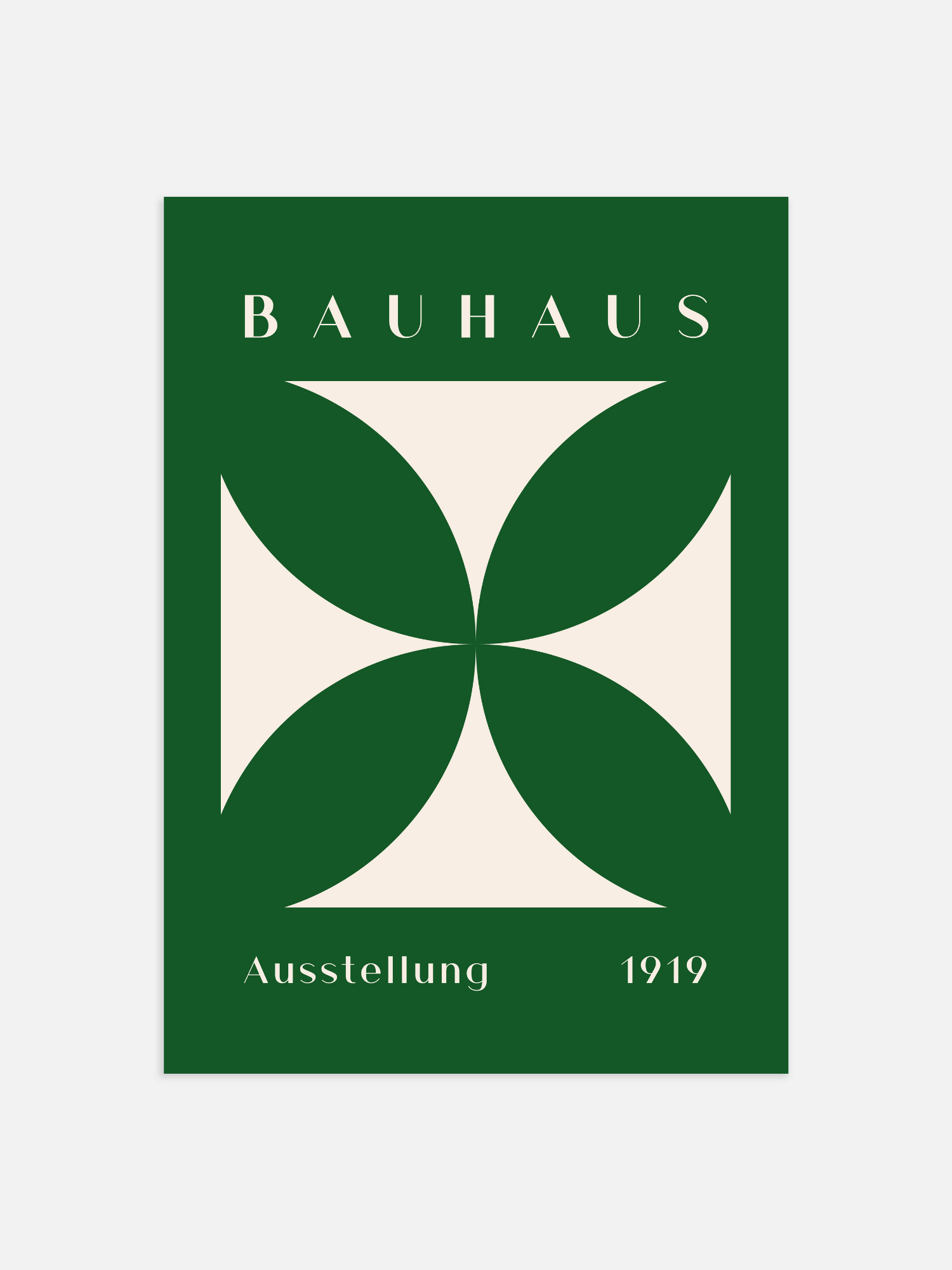 Bauhaus 1919 Poster