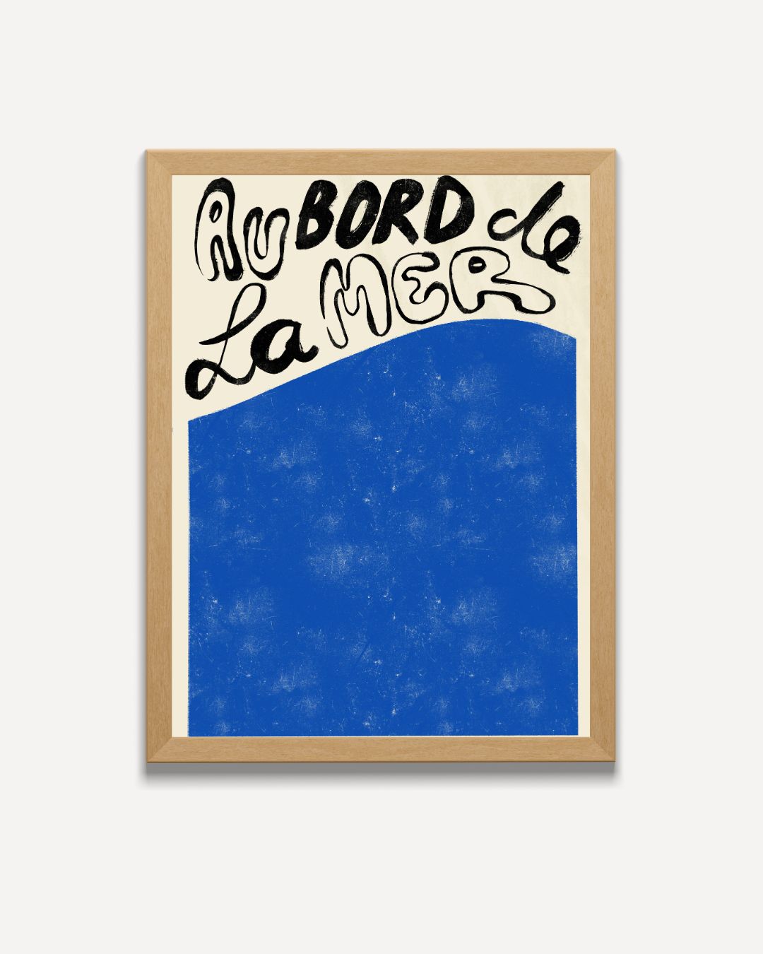 Au Bord de La Mer Poster