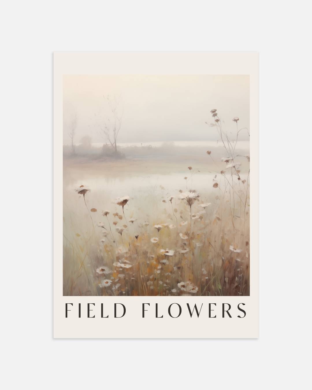 Field Flowers Poster