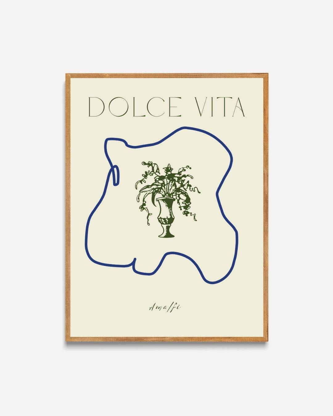 Dolce Vita Amalfi Poster