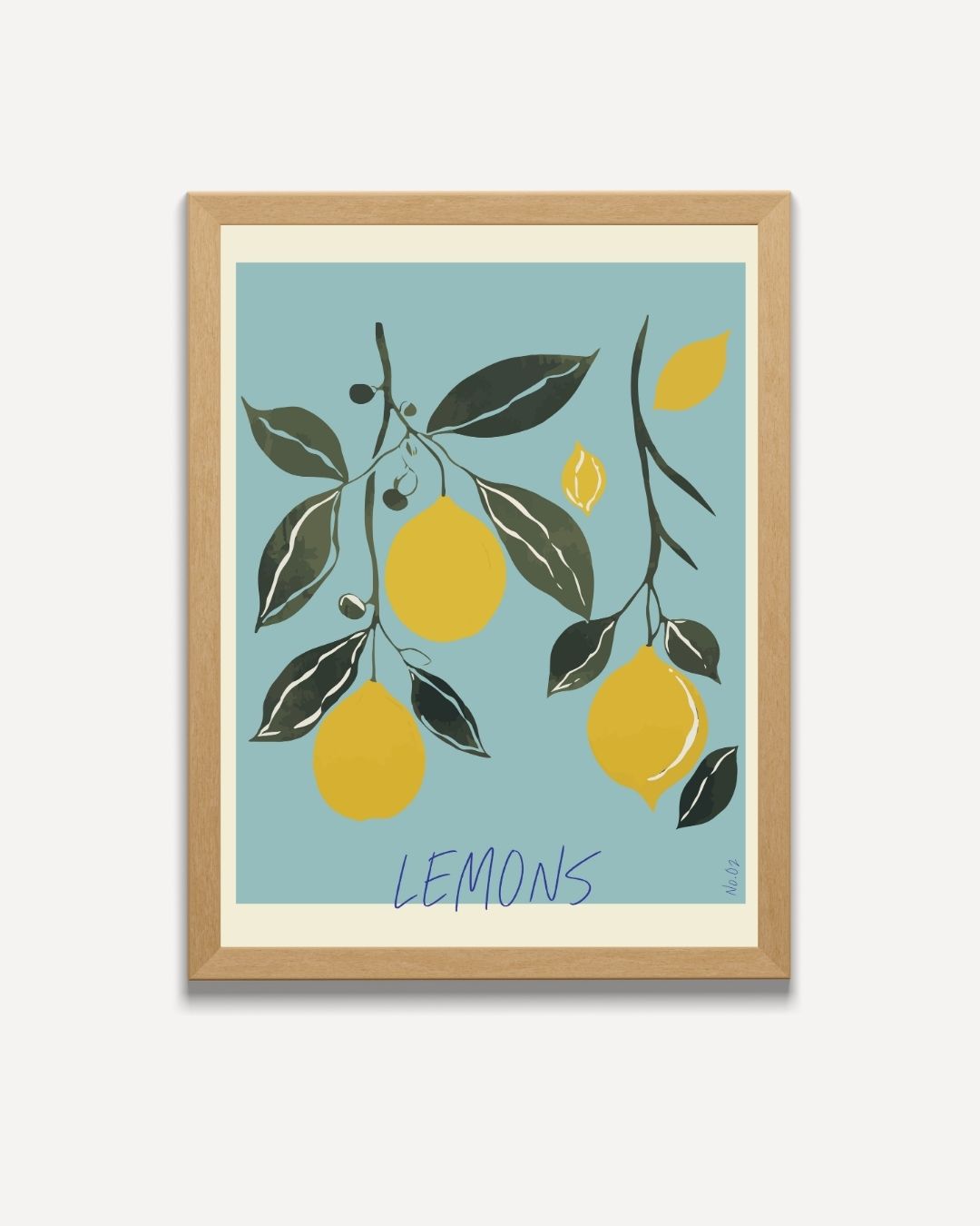 Summer Lemons Poster