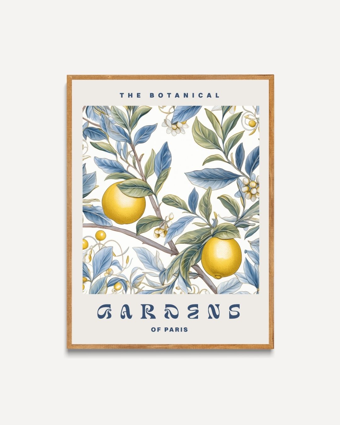 Botanische Gärten Poster 