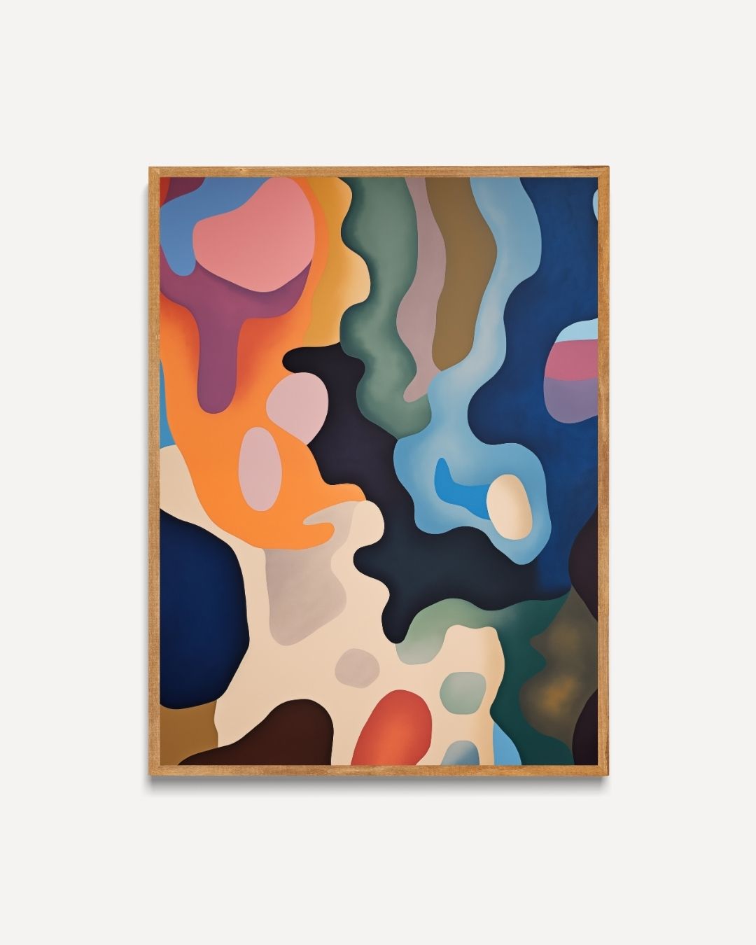 Colorful Abstraction Poster 