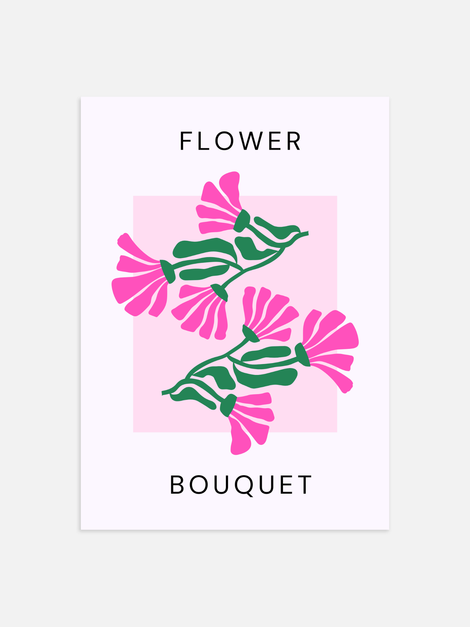 Flower bouquet Poster