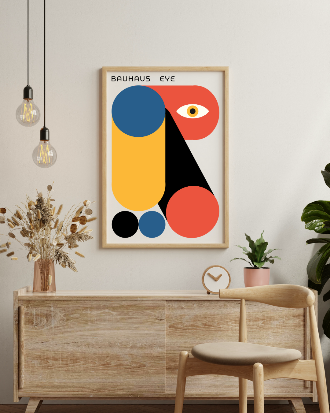 Bauhaus eye Poster