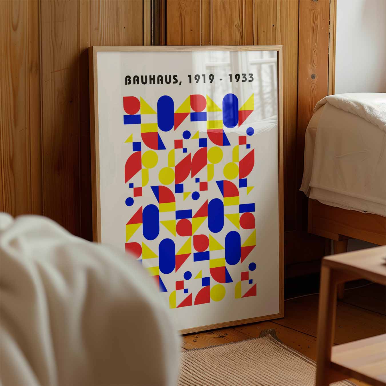 Bauhaus Geometrische Kunstposter