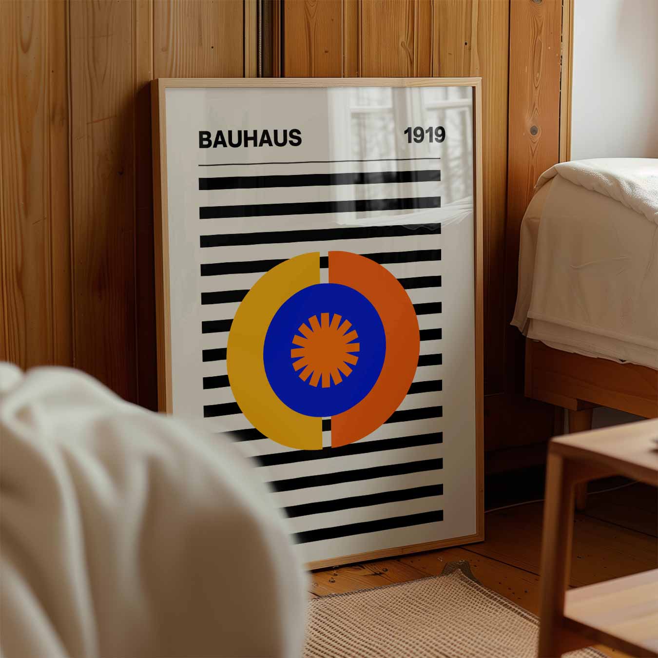 Bauhaus Geometrische Kunstposter
