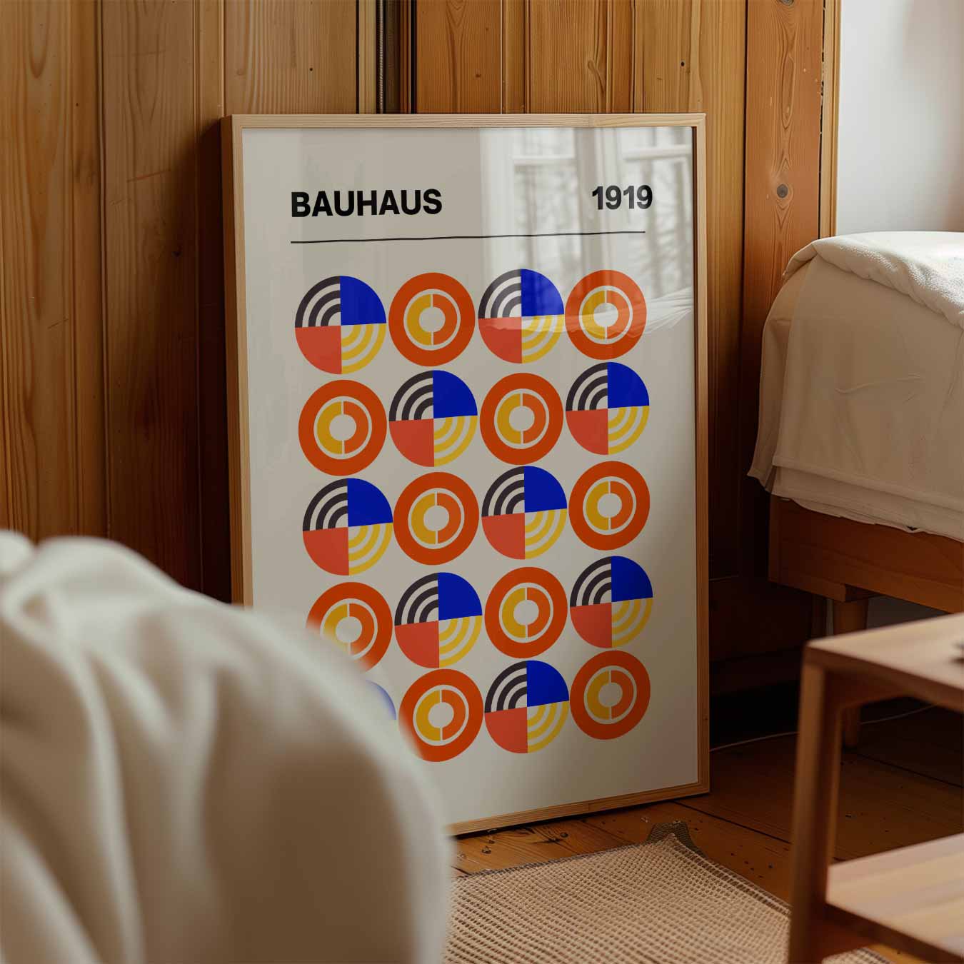 Bauhaus Stijlvolle Geometrische Poster