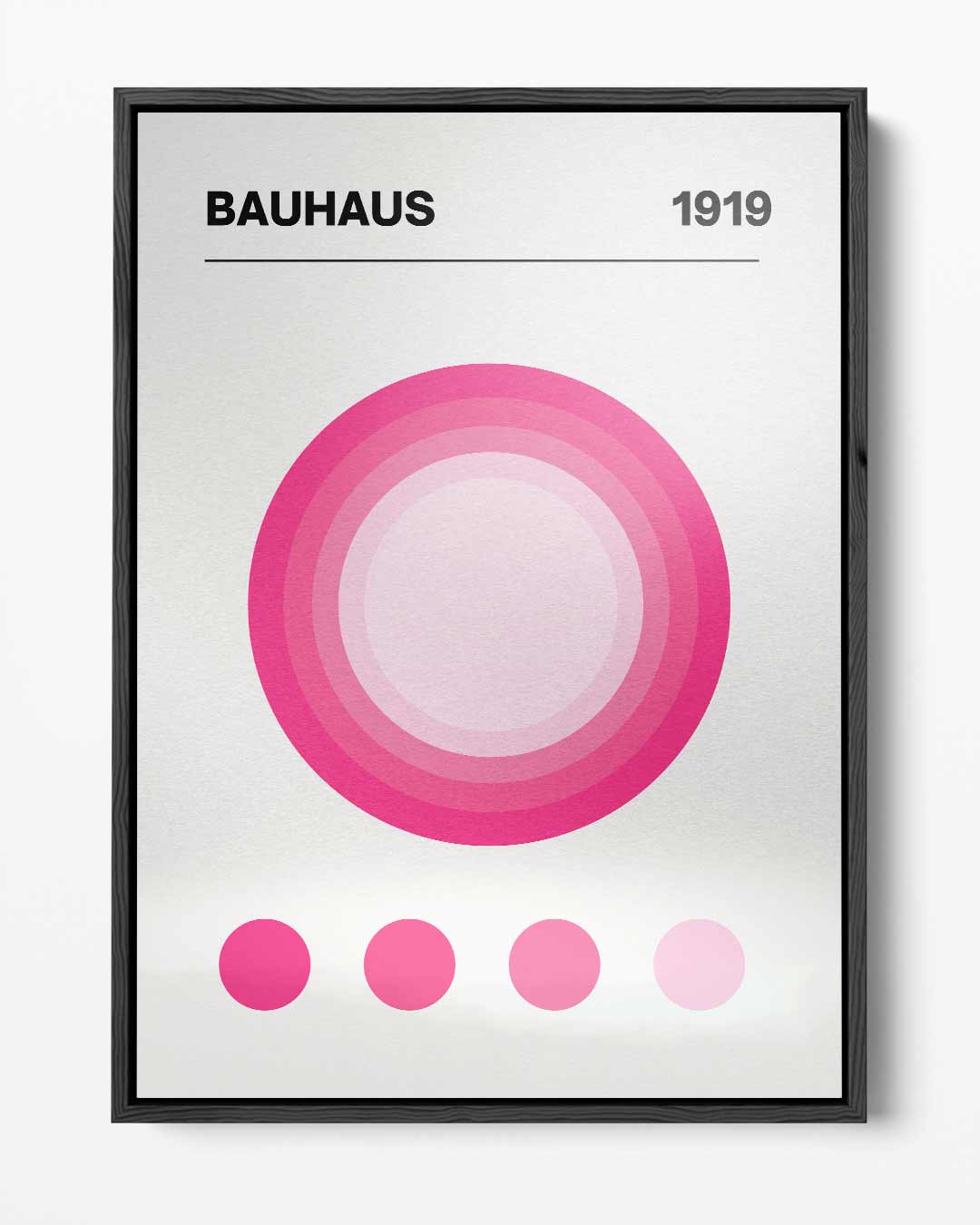 Bauhaus Cirkel Abstract Kunstwerk-canvas-dibond-plexiglas-wanddecoratie-WallArtistic