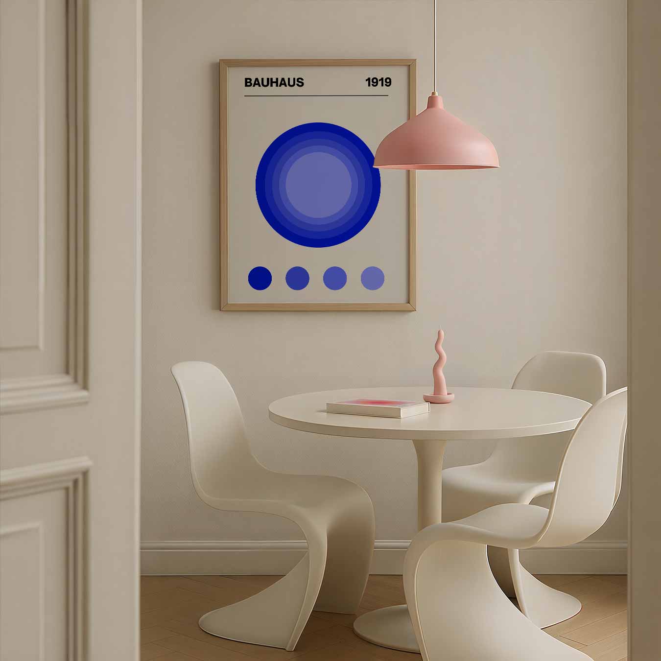 Bauhaus Cirkel Kunstposter
