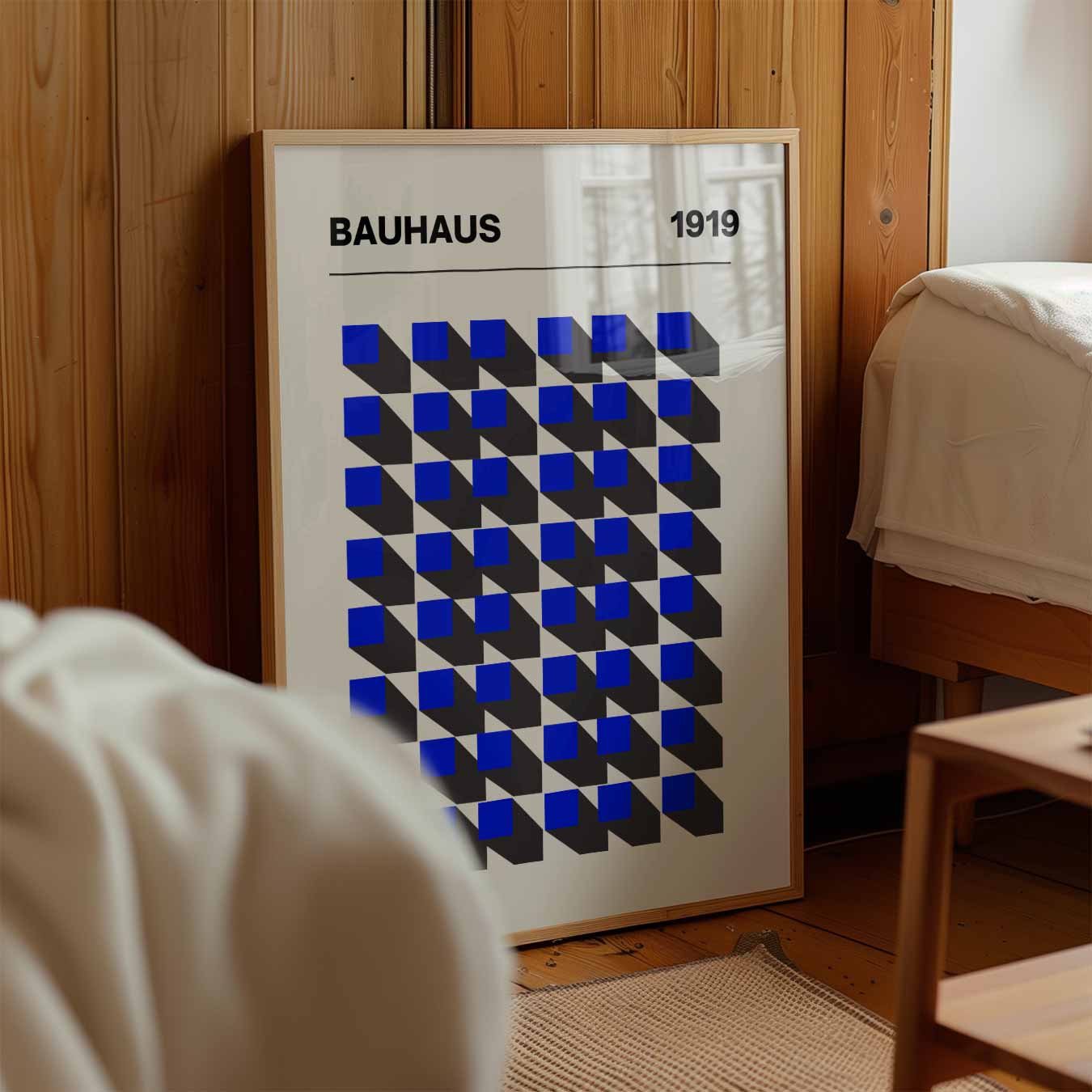 Bauhaus Retro Wanddecoratie Poster
