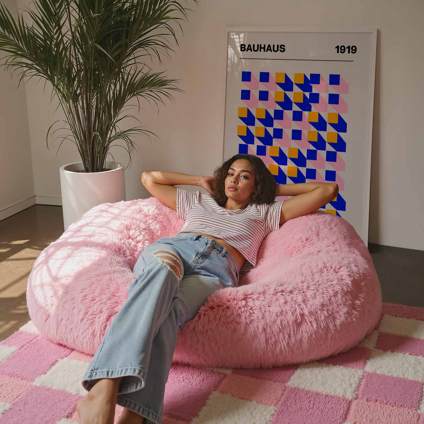 Bauhaus Retro Stijl Poster