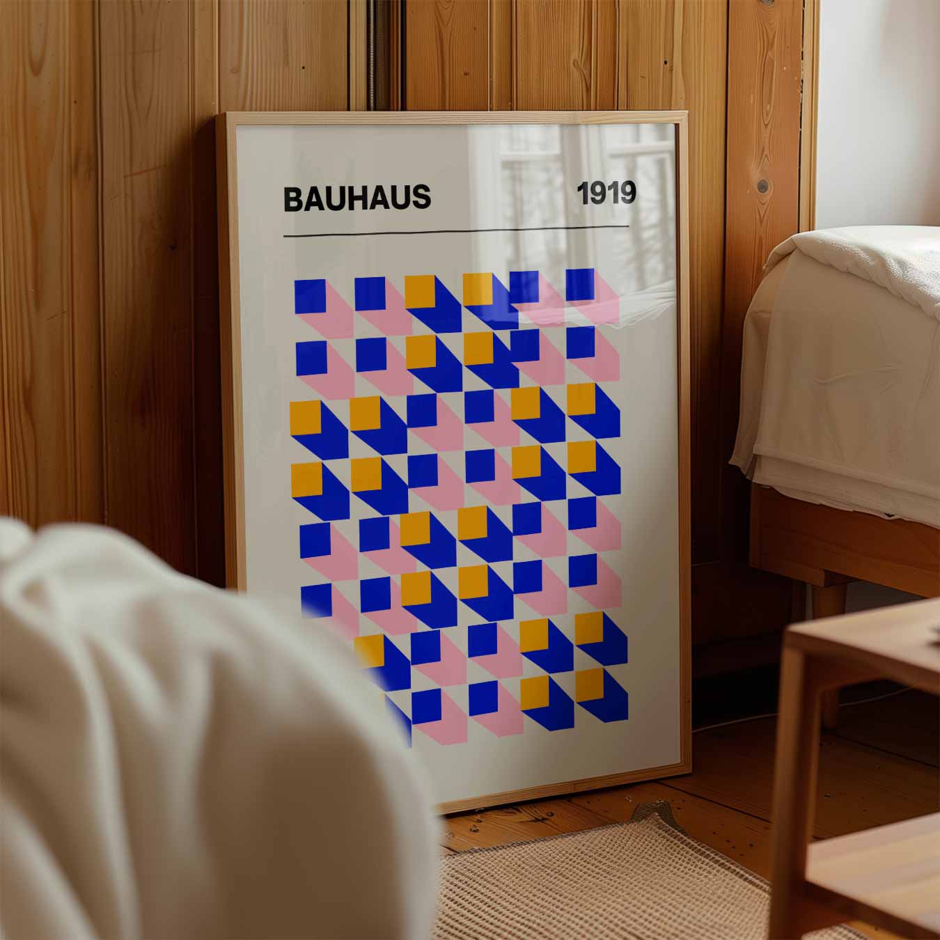 Bauhaus Retro Stijl Poster