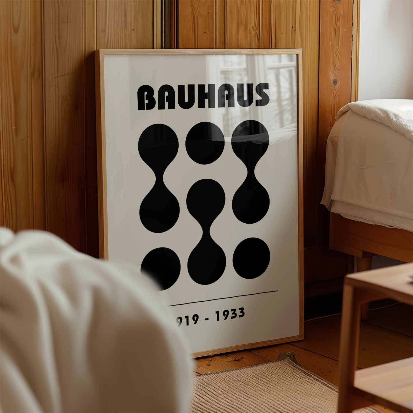Bauhaus Elegantie Poster