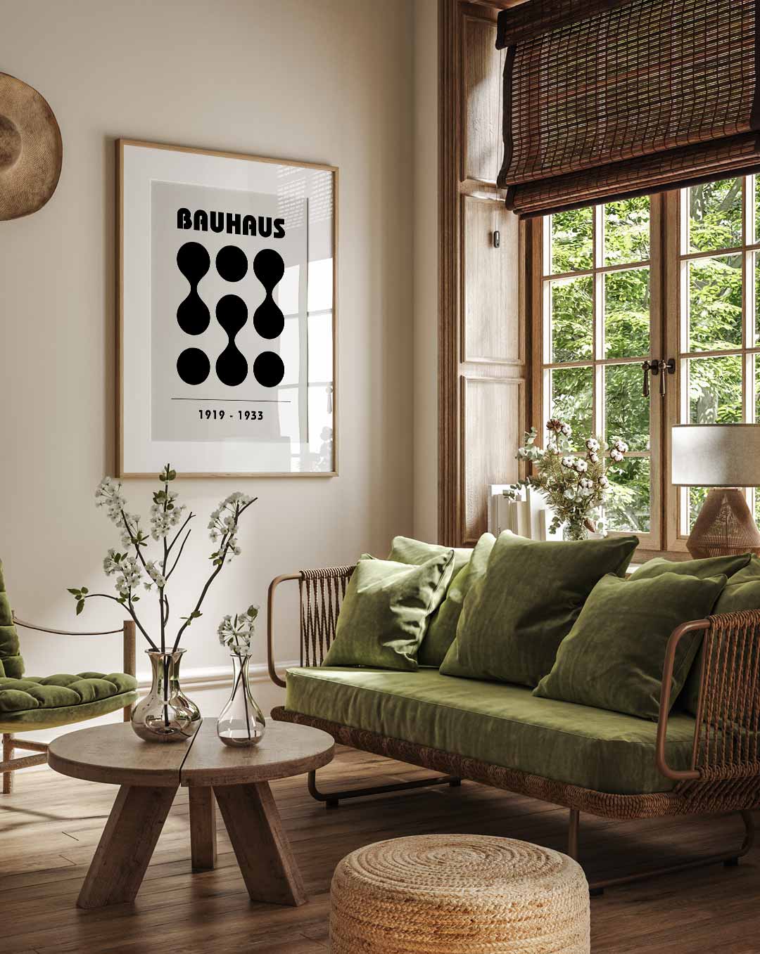 Bauhaus Elegantie Poster