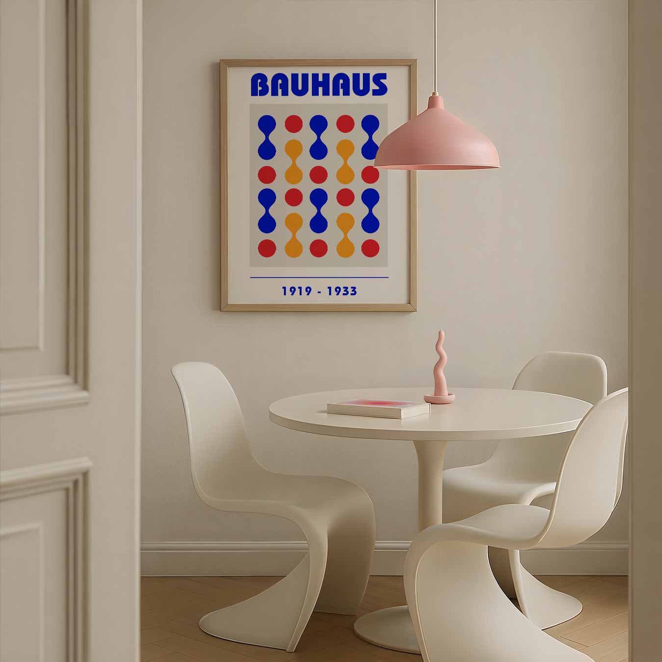 Retro Bauhaus Kunstposter