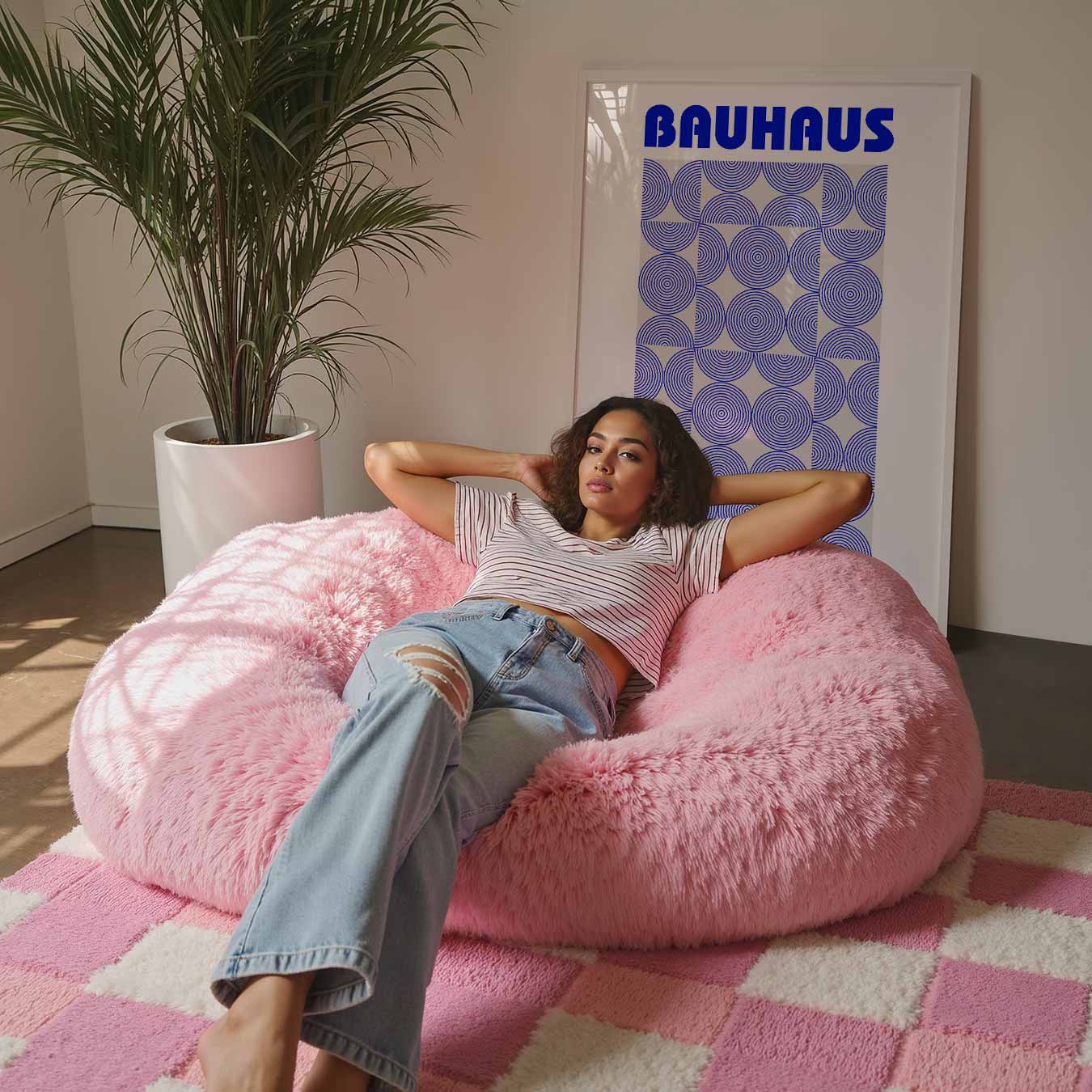 Stijlvolle Bauhaus Cirkelposter