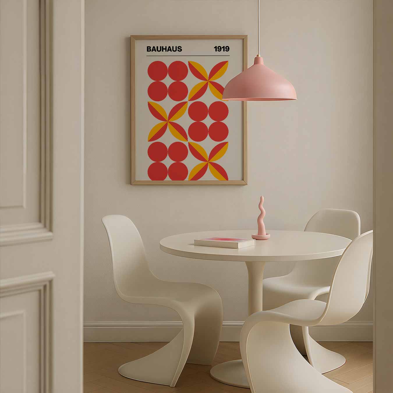 Retro Bauhaus Kunstposter