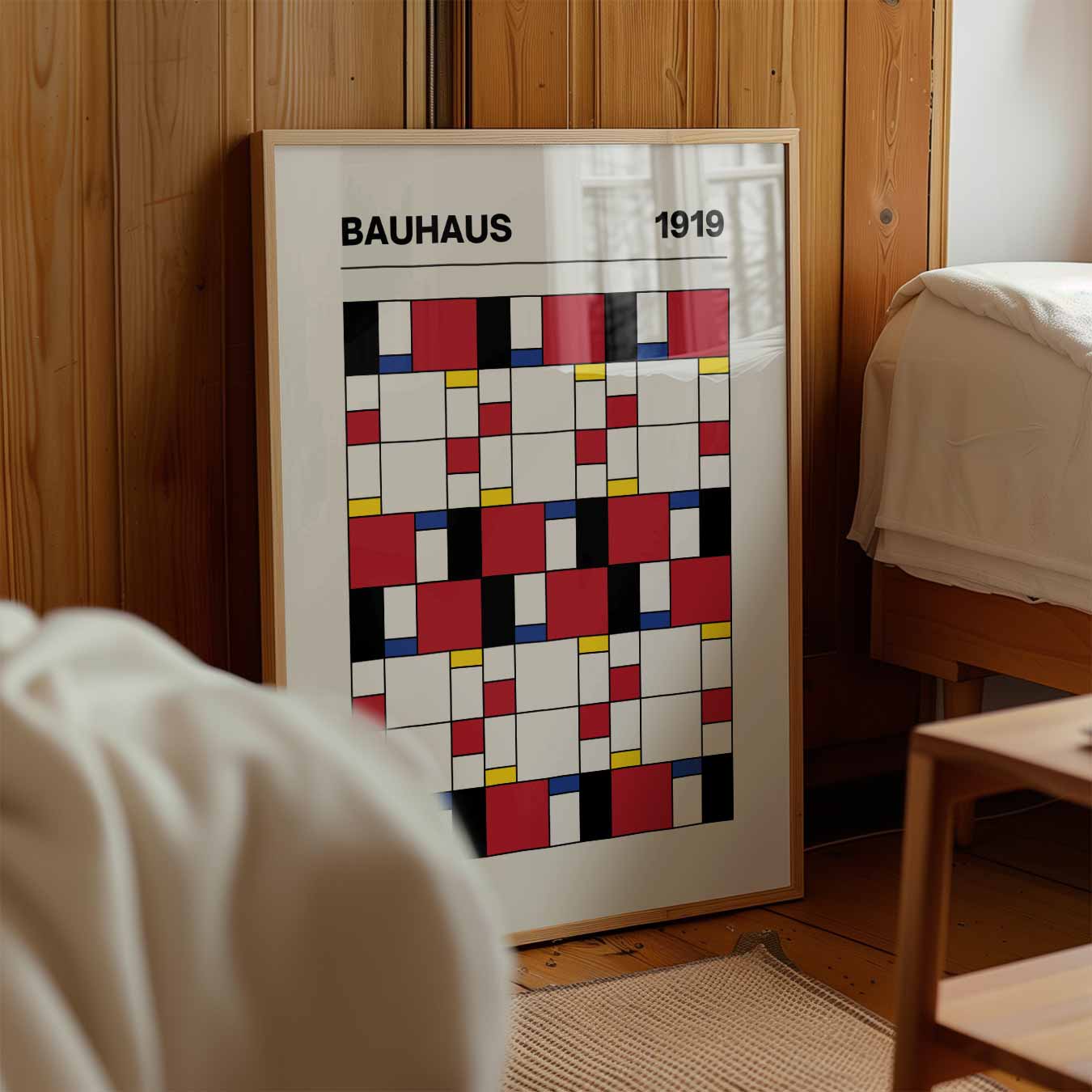 Bauhaus Geometrische Kunstposter
