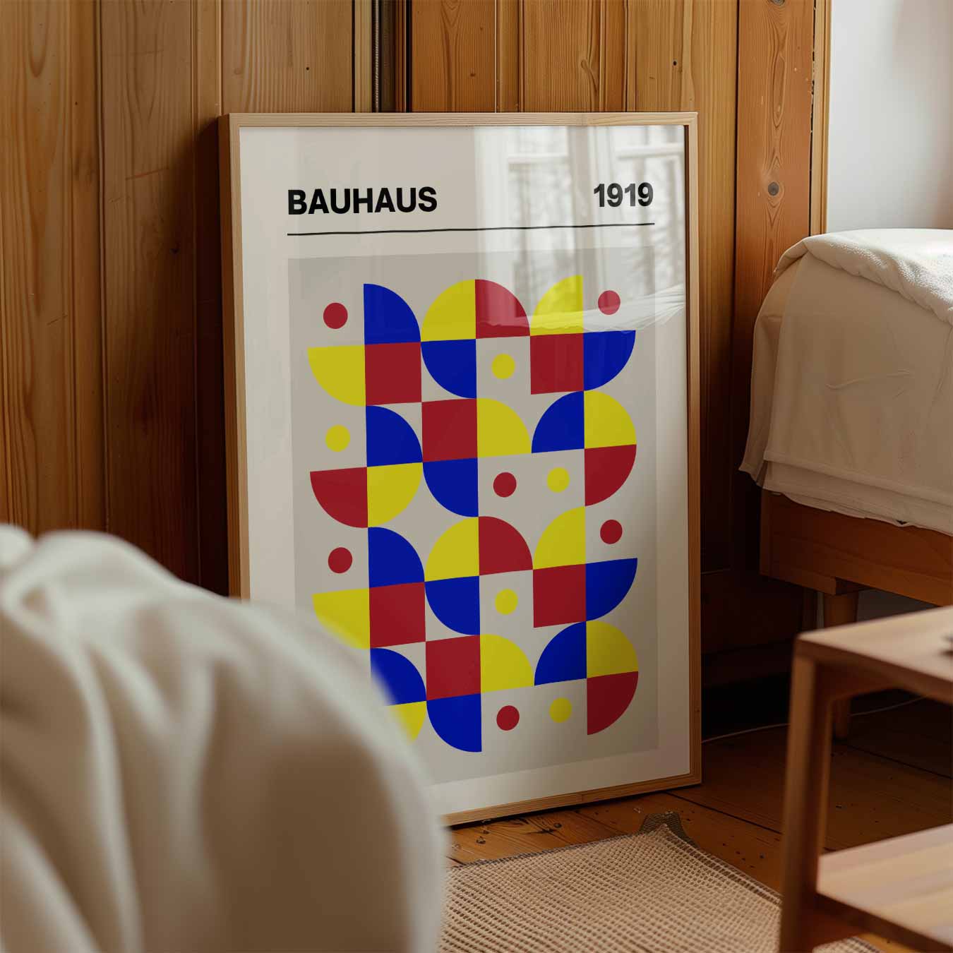 Bauhaus Geometrische Kunstposter