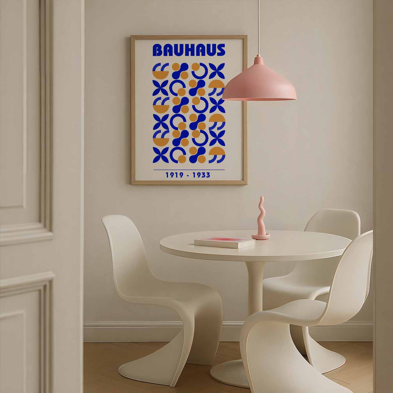 Retro Bauhaus Kunstposter