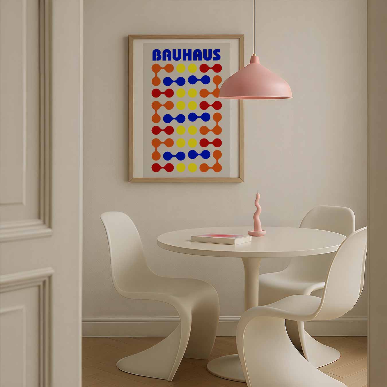 Bauhaus Geometrisch Patroon Poster