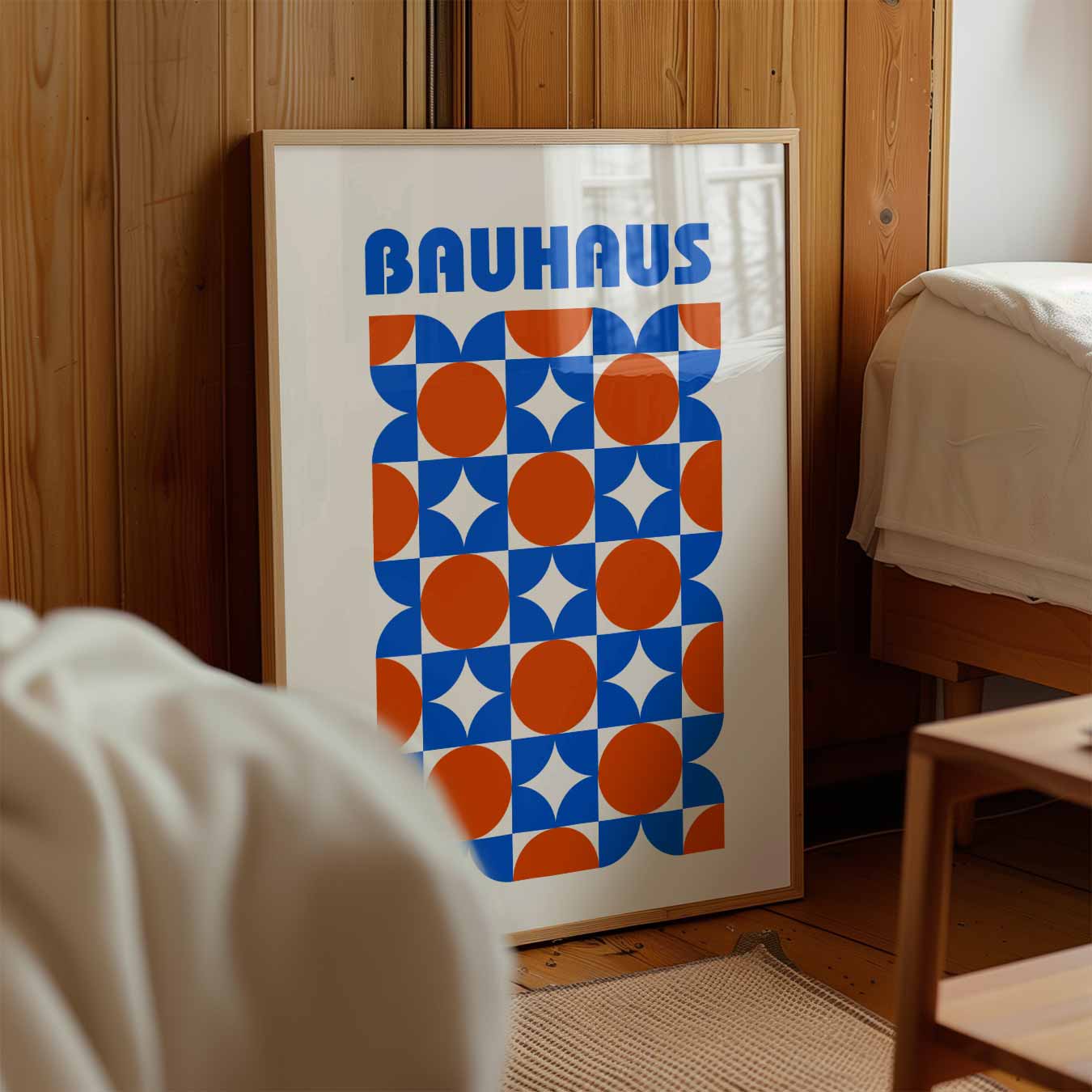 Stijlvolle Bauhaus Geometrische Poster