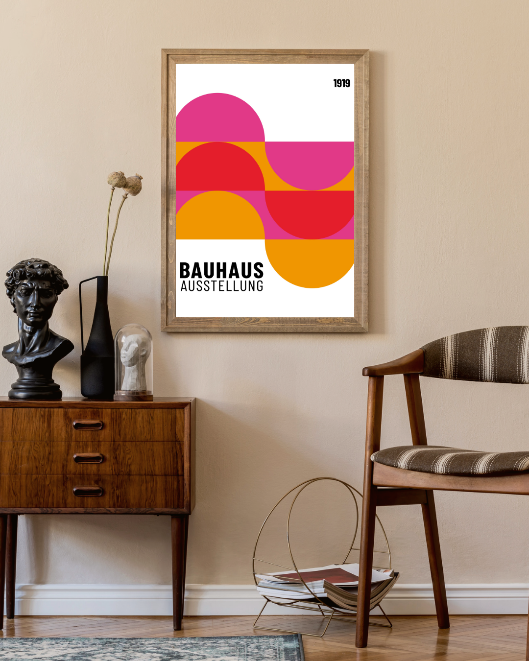 Bauhaus installation 1919 Poster